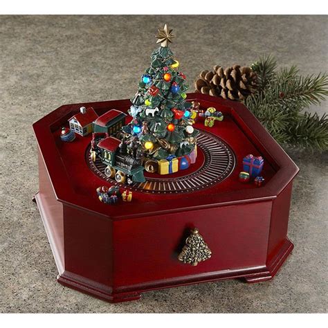 unique christmas music boxes